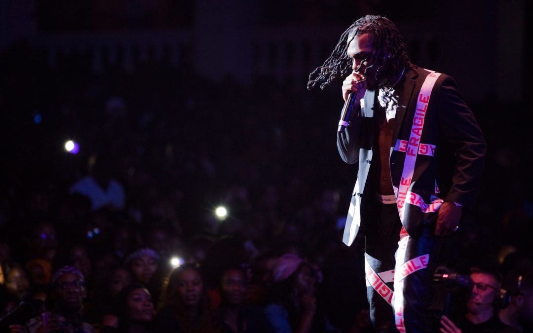 Burna Boy shuts down London Performance